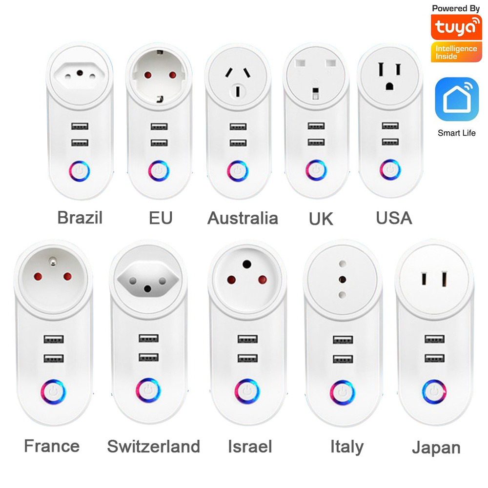 Outdoor Power Outlet Wifi - 투야 지능형 무선 앱 제어 스위치,