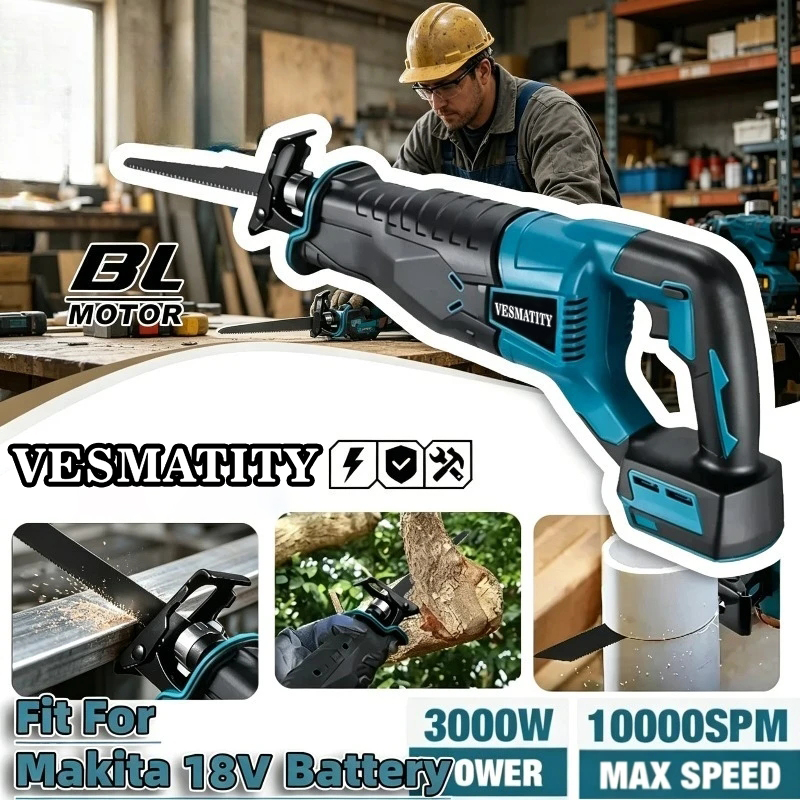 Pole Saw Cordless - 브러시리스 무선 왕복톱 휴대용 전동 공구