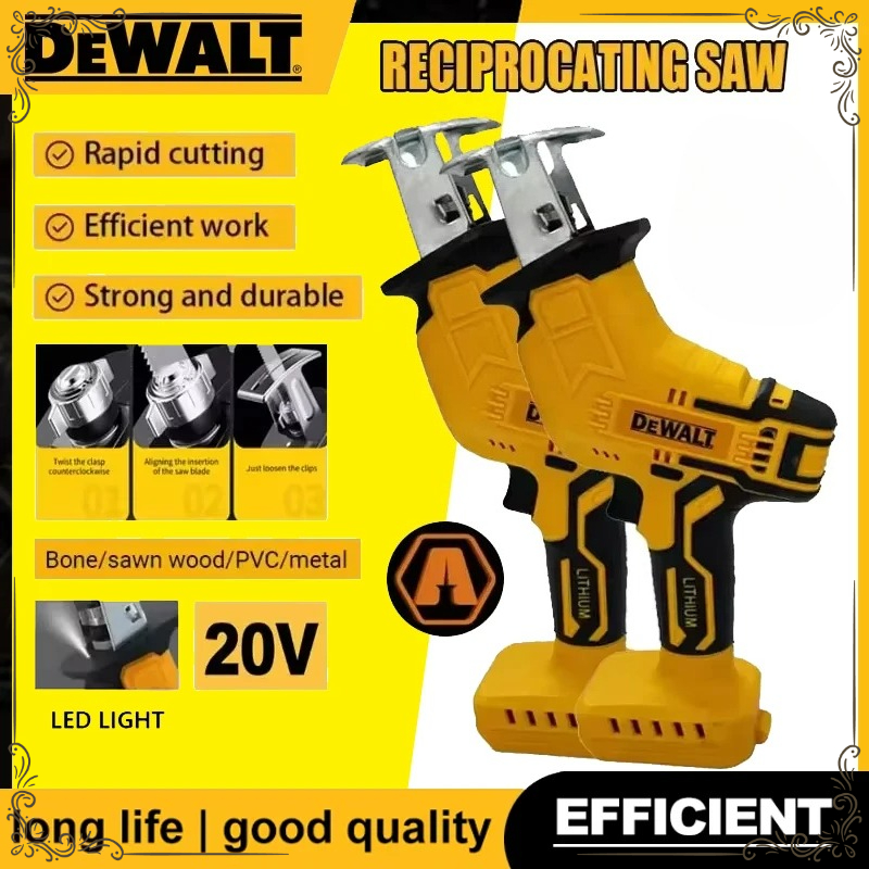 Pole Saw Cordless - Dewalt 브러시리스 왕복톱 2800RPM 전기톱 다기능