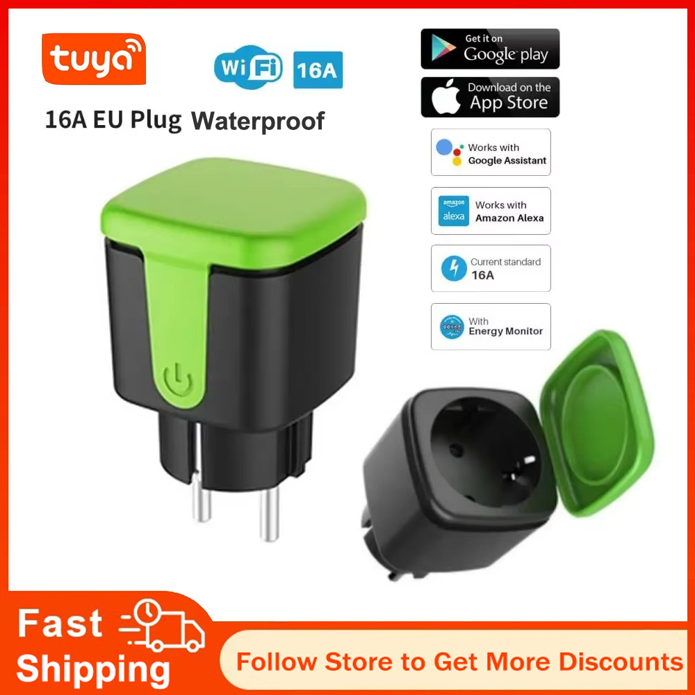 Outdoor Power Plug - 투야 EU 16A WiFi 스마트 방수