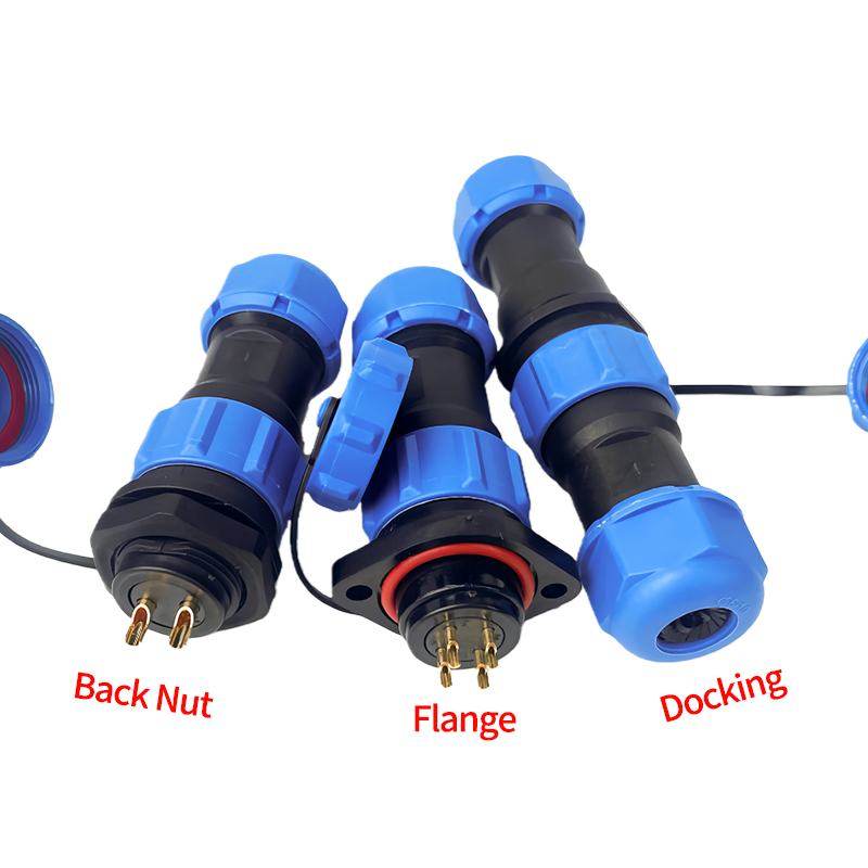 SP16 IP68 방수 커넥터 2 3 4 5 7 9핀  - Outdoor Power Inlet Box 리뷰 및 가격