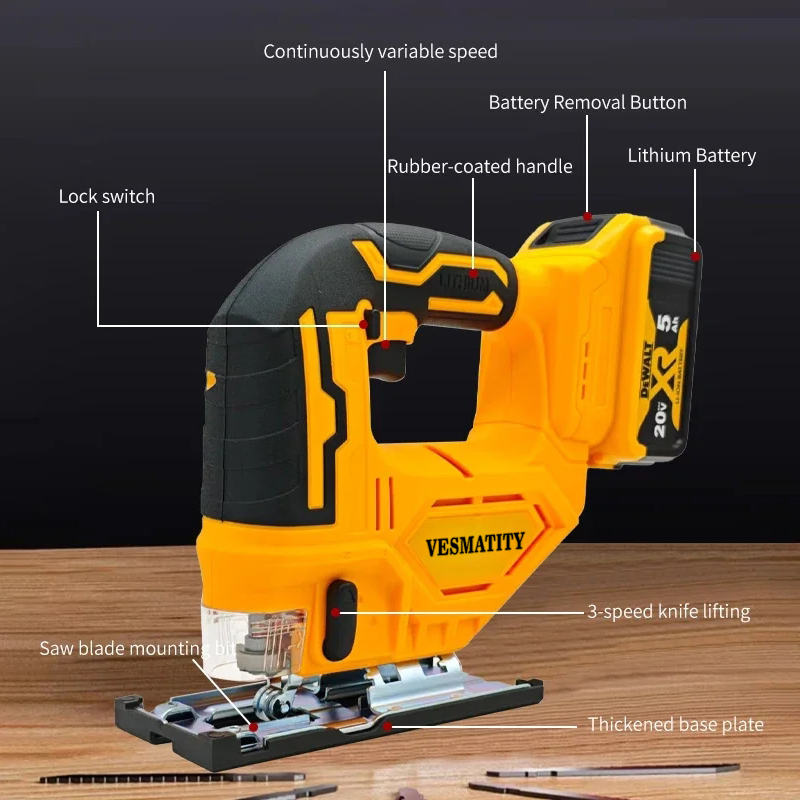 Vesmatity 2700RPM 브러시리스 곡선 톱 2 - Pole Saw Cordless 리뷰 및 가격