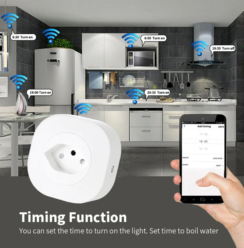 WiFi 스마트 플러그 16A 스위스 CH 플러그 소켓 - Outdoor Power Outlet Wifi 리뷰 및 가격