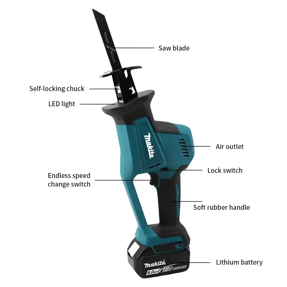 마키타 DJR189 18V 무선 전기 왕복톱 브러시리스 - Pole Saw Cordless 리뷰 및 가격