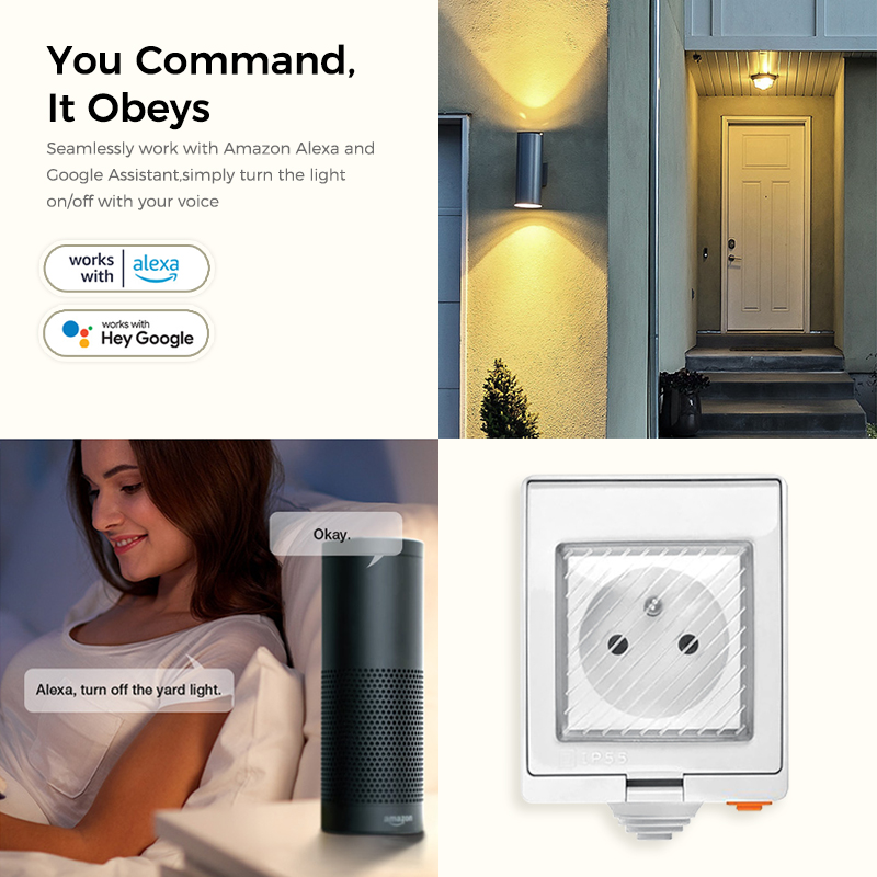 Avoir 투야 와이파이 전기 소켓, 방수 FR 소켓, - Outdoor Power Outlet Wifi 리뷰 및 가격