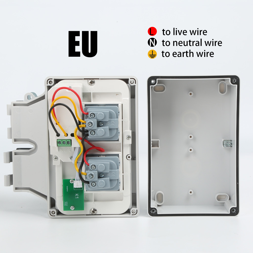 스마트 야외 소켓 IP66 방수 16A 250V EU  - Outdoor Power Outlet Wifi 리뷰 및 가격