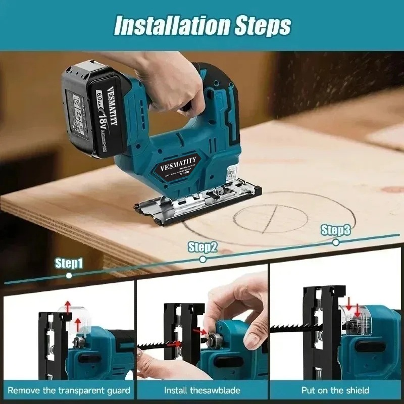 DJV182Z 340W 브러시리스 직소기(톱날 포함)  - Pole Saw Cordless 리뷰 및 가격