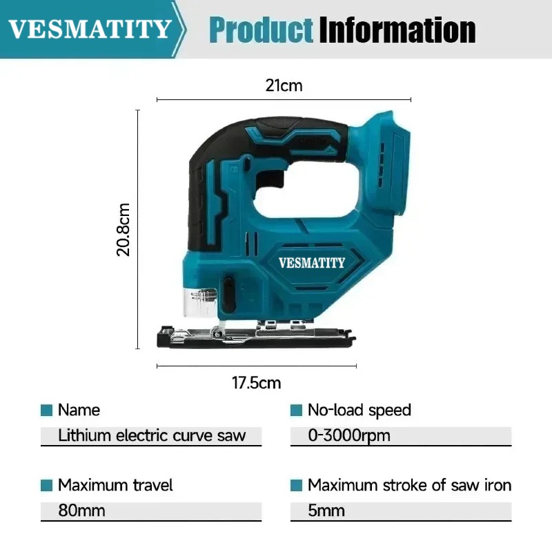 DJV182Z 340W 브러시리스 직소기(톱날 포함)  - Pole Saw Cordless 리뷰 및 가격