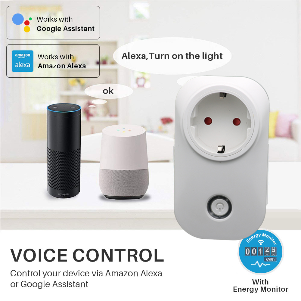 스마트 라이프 WIFI 스마트 소켓 플러그 EU UK  - Outdoor Power Outlet Wifi 리뷰 및 가격