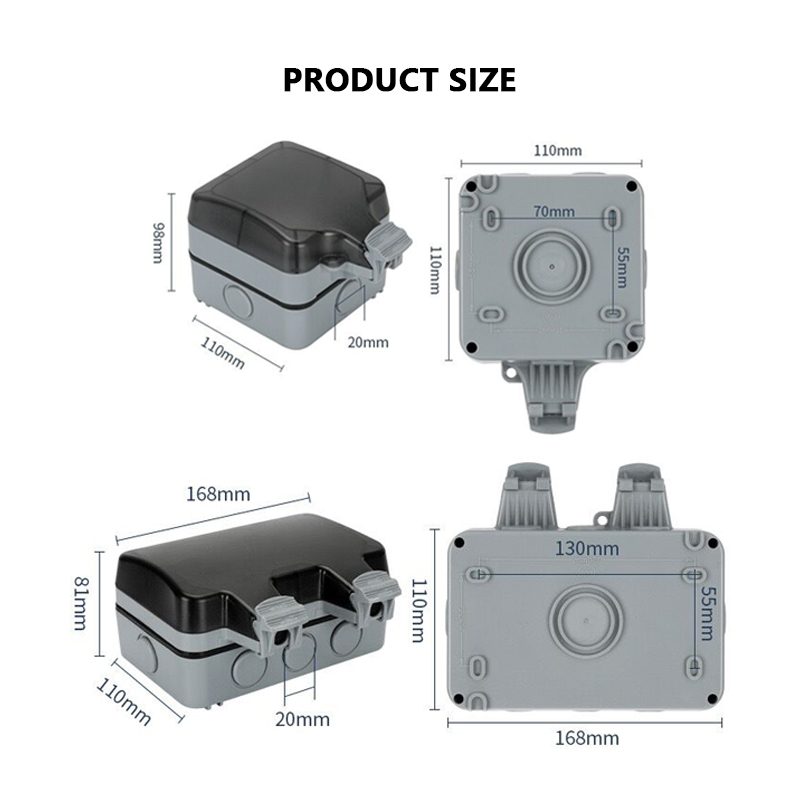 IP66 방수 충전 EU 소켓 방수 방수 야외 국제 범 - Outdoor Power Outlet Wifi 리뷰 및 가격